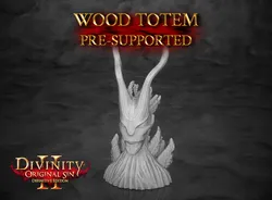 Divinity Original Sin 2 - Wood totem miniature