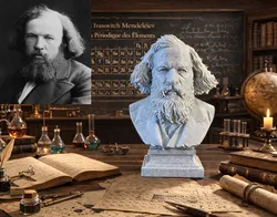 Dmitri Ivanovitch Mendeleïev — Bust
