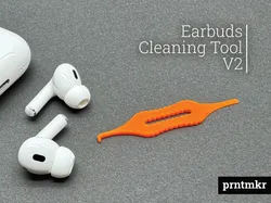 Earbuds Cleaning Tool V2 – Durable & ergonomic earwax remover for in-ear headphones