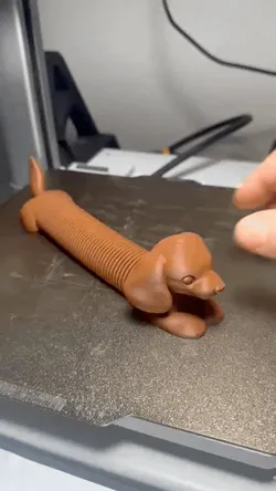 Flexi Dachshund Slinky Articulated Sausage Dog Toy
