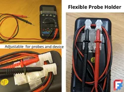 Flexible Multi Meter Probe Holder