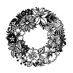 Flower wreath