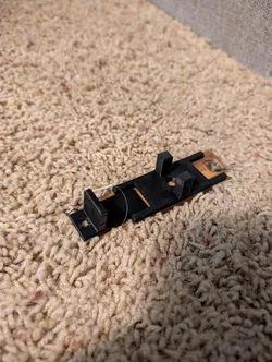 Guide for sliding closet door