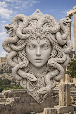 Medusa Wall Plaque