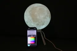 Moon Lamp Stand & ESP32 LED Mount