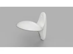 Motorcycle helmet wall hook