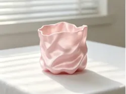 Portalápices con patrón irregular - Modelo de impresión 3D gratuito