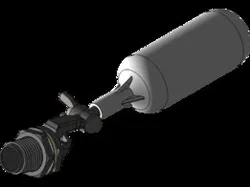 PVC Mini Float Valve With Fixed Arm and 1/2" MIPT Inlet
