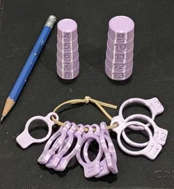 ring mandrel and ring size  guage set