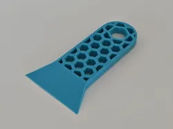 Safe Print Removal Scraper | No-Scratch Spatula