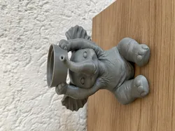 Smiling Elephant Tealight Holder