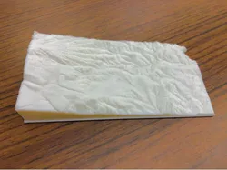 Topographic map of Kansas with 10X vertical exaggeration