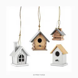 Bird House Collection - 3D Printable STL File