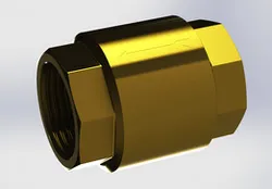Brass Check Valve YORK 26/34mm  1in ITAP
