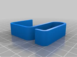 Desk cable clip with parametrization
