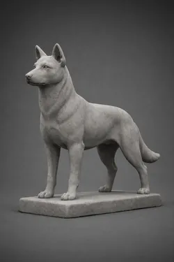 Dog Statue