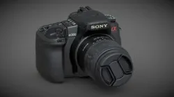 Dusty DSLR Camera Sony Alpha 300