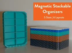 Magnetic Stackable Organizers