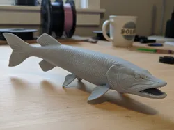 Muskie – Standalone Fish Sculpture
