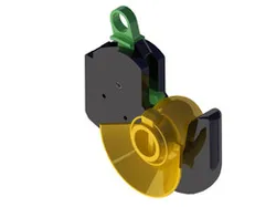 Quick coupling hook cat.2