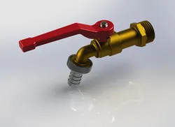 RainPlay 1/4 turn Ball Spigot 3/4in