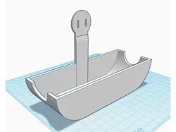 Roomba 5XX Power Adapter Outlet Bracket