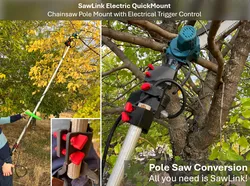 SawLink Electric QuickMount - Electrical Control pole saw conversion