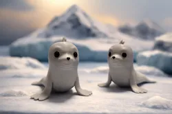 Seal or Sea Lion ! I dont know... But sweet
