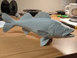 Walleye – Standalone Fish Sculpture