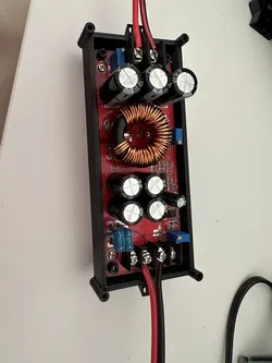 480W boost / step up converter module case