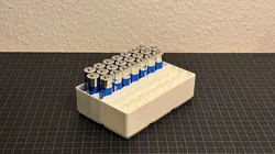 AA battery holder gridfinity 2x3