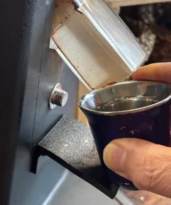 Ascaso grinder flexible TPU dosing cup holder