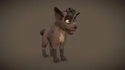 cartoon hyena