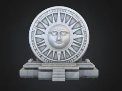 Celestial Sun Compass Monument