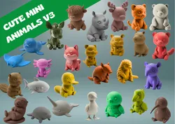 Cute Mini Animals Edition 3