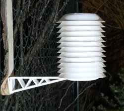 Ecowitt sensor radiation shield