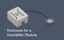 Enclosure for a Humidifier Module PCB
