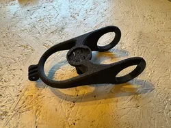 Expansor de Cabina de Doble Ala 31.8mm – Garmin+GoPro - Modelo de impresión 3D gratuito