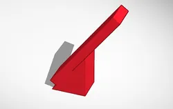 Finger Ski Ramp off jump