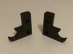 IKEA Billy Spool Holder Without drilling or screwing (22mm rod)!