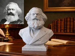 Karl Marx Bust
