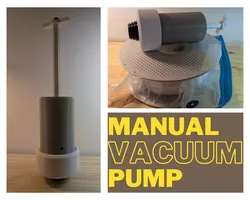 manual vacuum pump for filament vacuuming (tested)