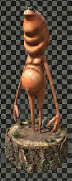 Marcus the Worm on log base