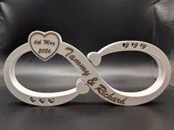 Modelo de Corazón Infinito Personalizable - Modelo de impresión 3D gratuito
