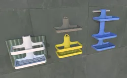 Modular shower shelf