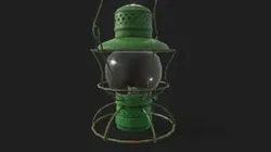 Old rusted Lantern 01-5 - Game ready