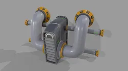 prosp 1 from wall tube mechanism props Free