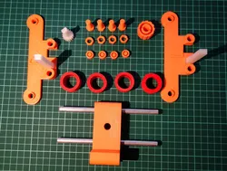 Prusa i3 MK2(.x) low profile ajustable spool holder