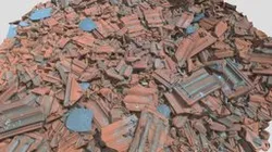 Roof Rubble Pile Debris Tiles Scan