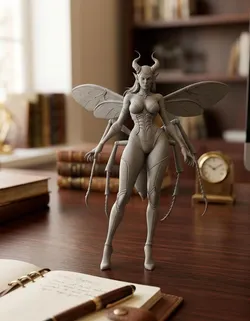 sexy woman demon wasp